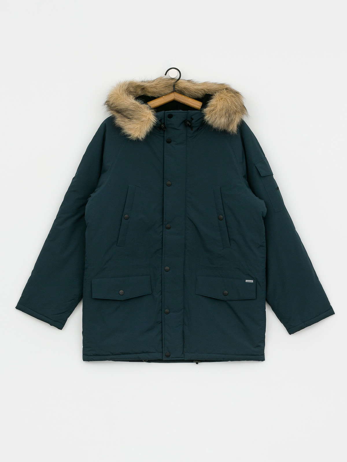 Carhartt WIP Anchorage Parka Jacke (duck blue/black)