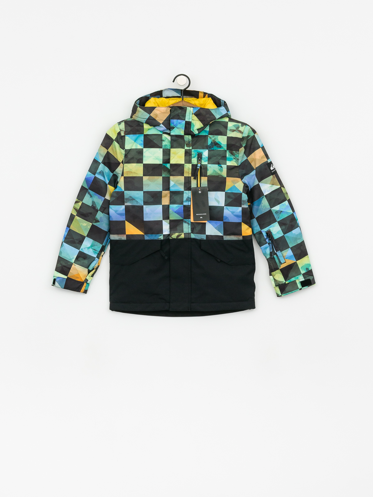 Quiksilver Mission Block Jacket (sulphur ongrid)