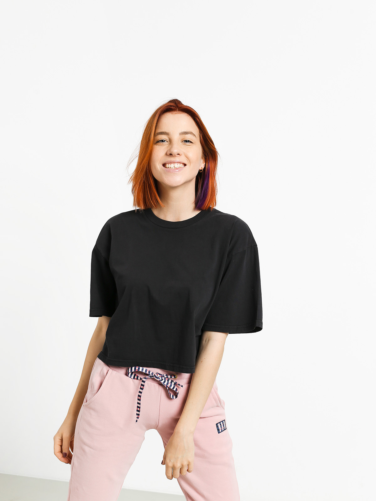Brixton Amanda Crop T-shirt Wmn (black)