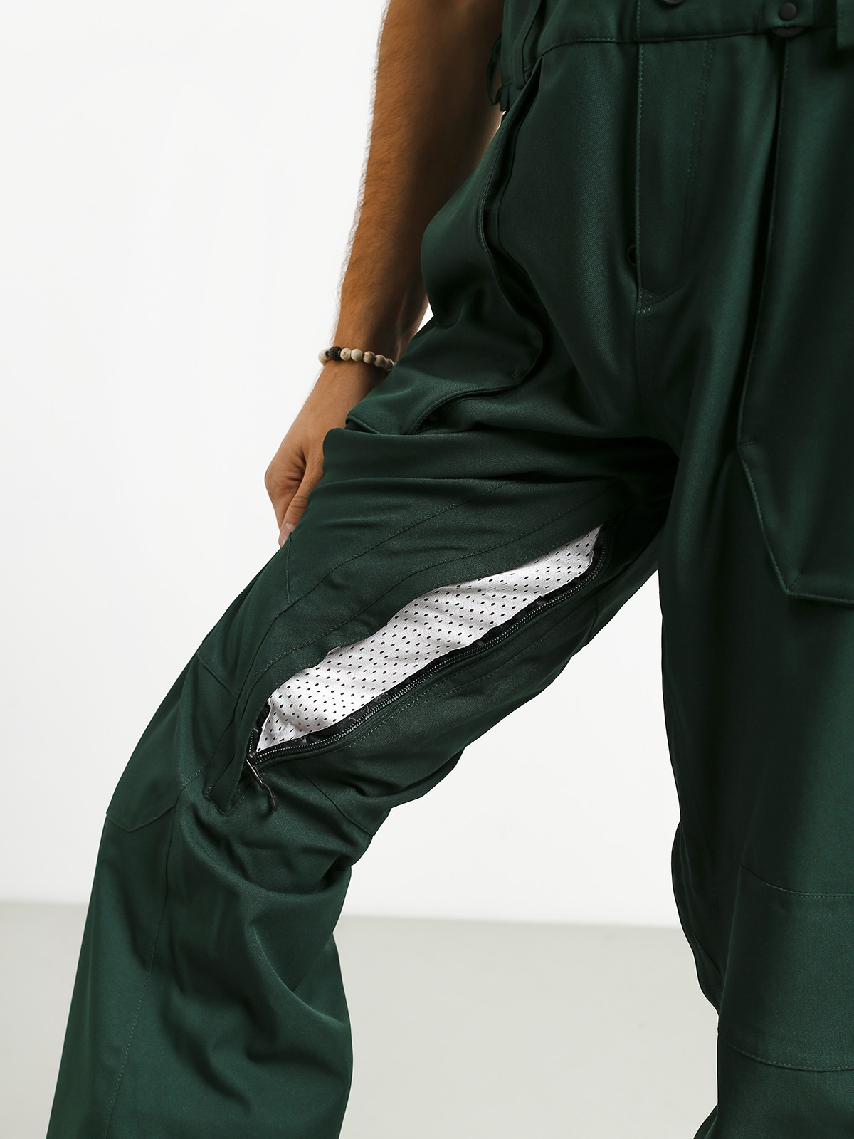 Mens Volcom Roan Bib Overall Snowboard pants (dkg)