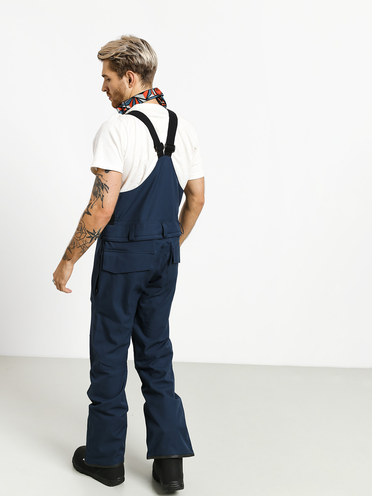 Mens Volcom Roan Bib Overall Snowboard pants (nvy)