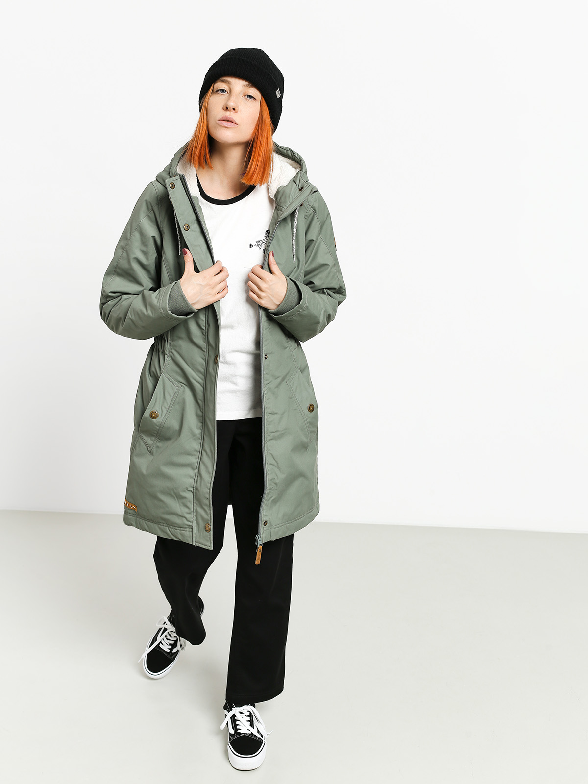 olive long jacket