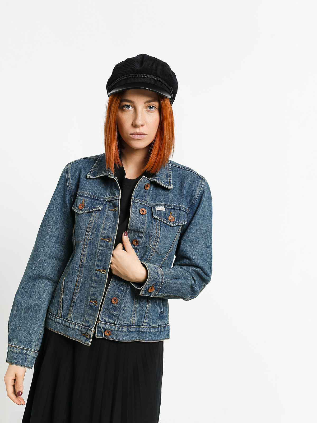 Brixton Broadway Denim Jacket Wmn (worn indigo)