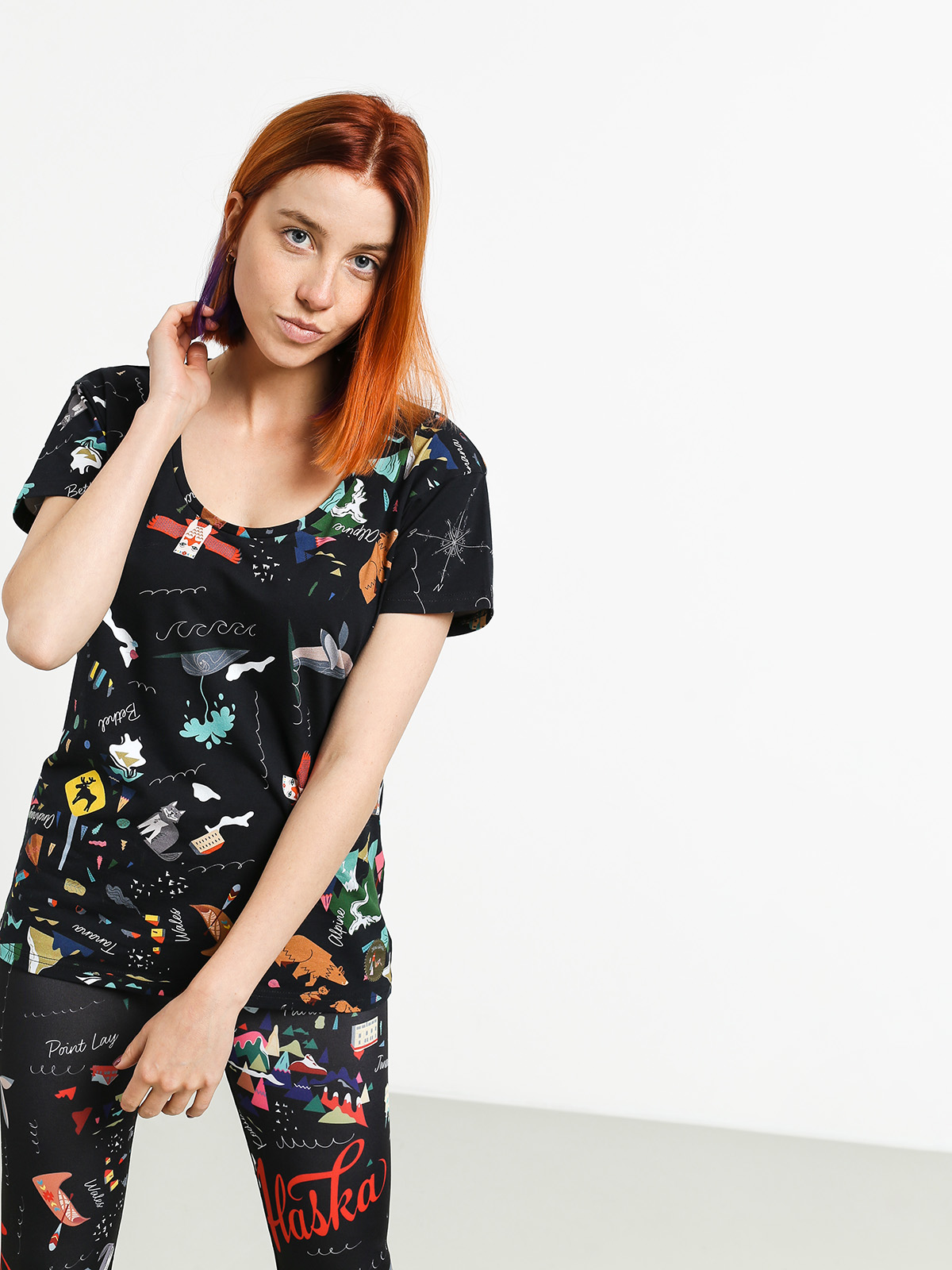 Femi Stories Nila T-shirt Wmn (alsk)