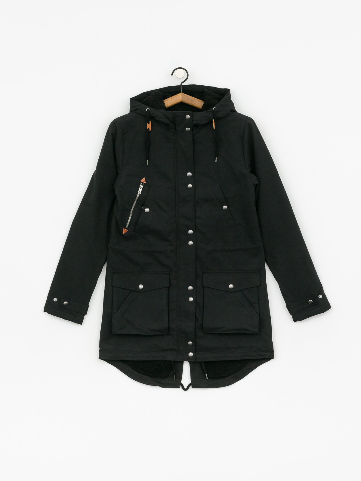 Volcom Walk On By 5K Parka Jacket Wmn (black)