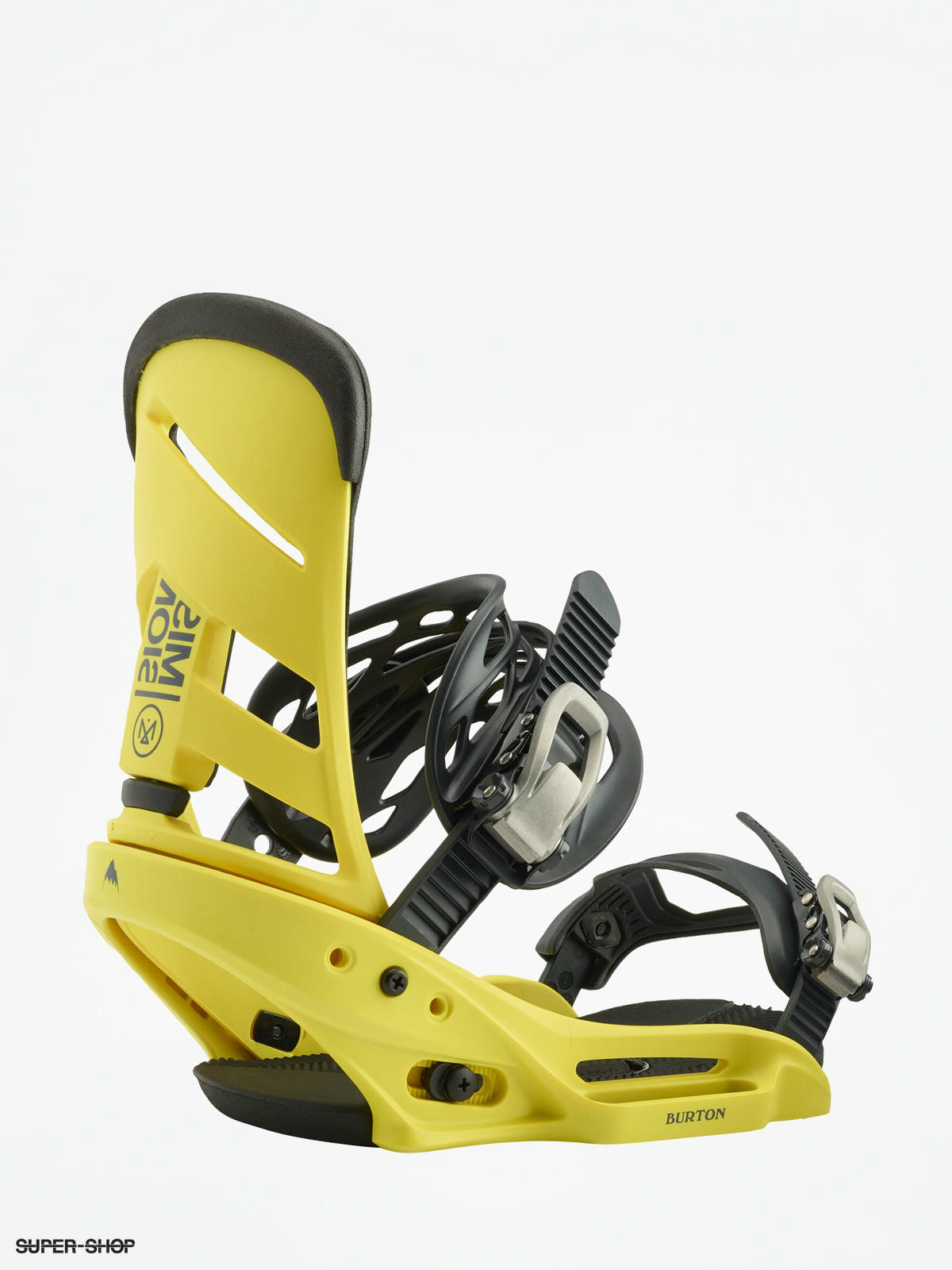 Burton Mission Est Snowboard bindings grellow