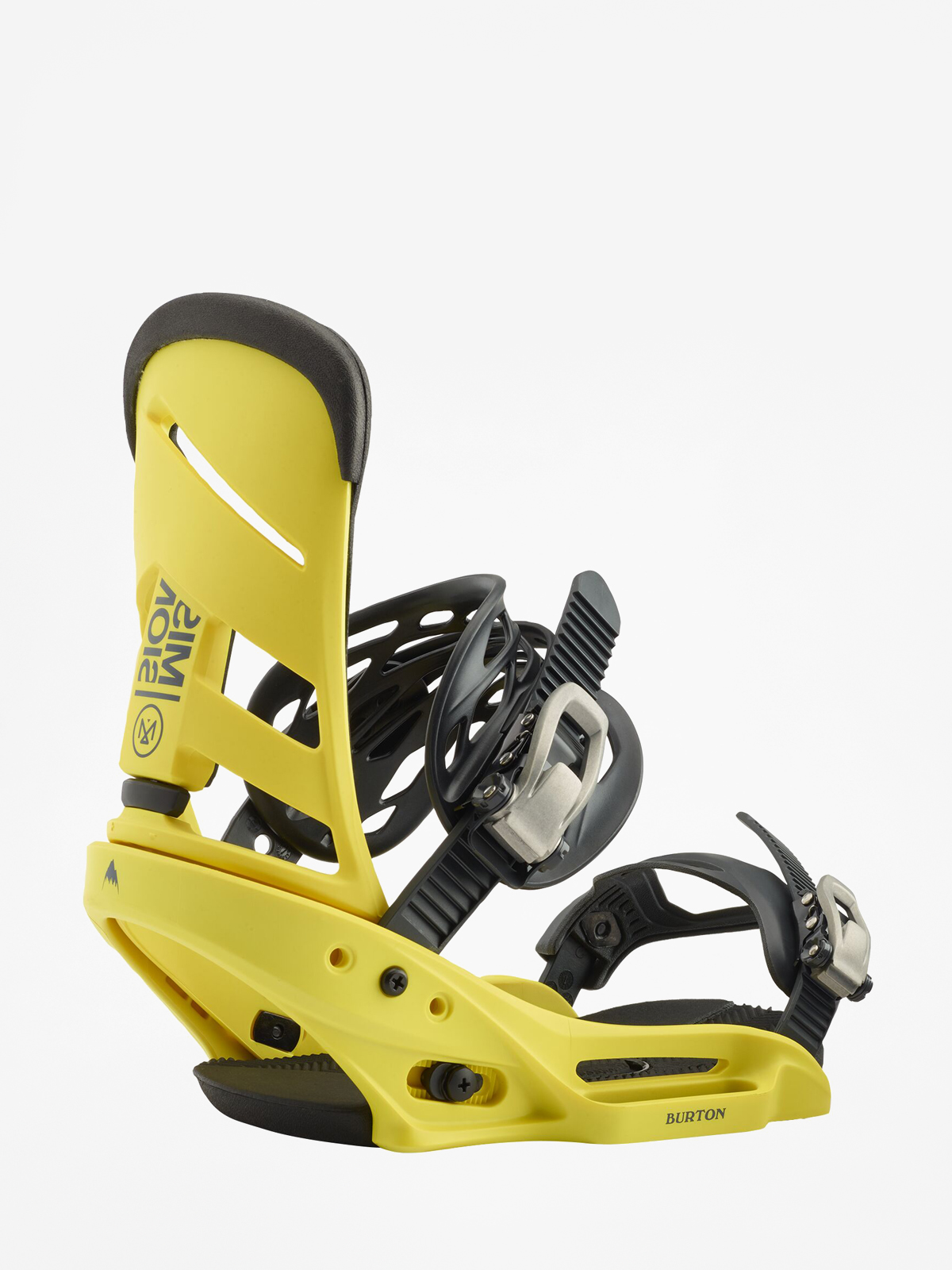 Mens Burton Mission Est Snowboard bindings (grellow)
