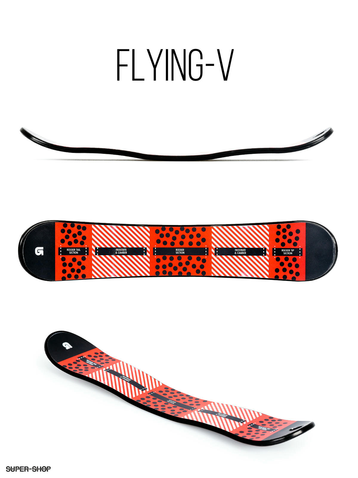 Mens Burton Custom Flying V Snowboard