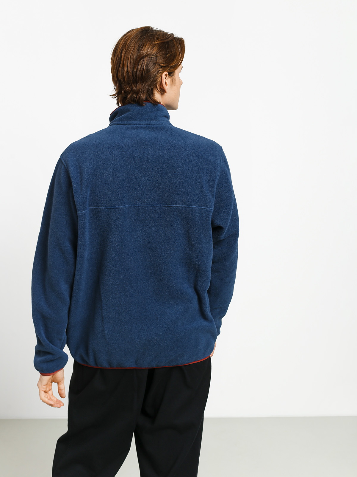 Mens Patagonia Synchilla Snap T Fleece  (stone blue)