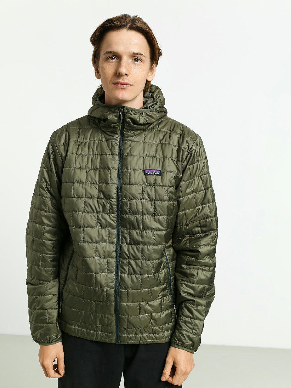 Patagonia Nano Puff HD Jacket (industrial green)