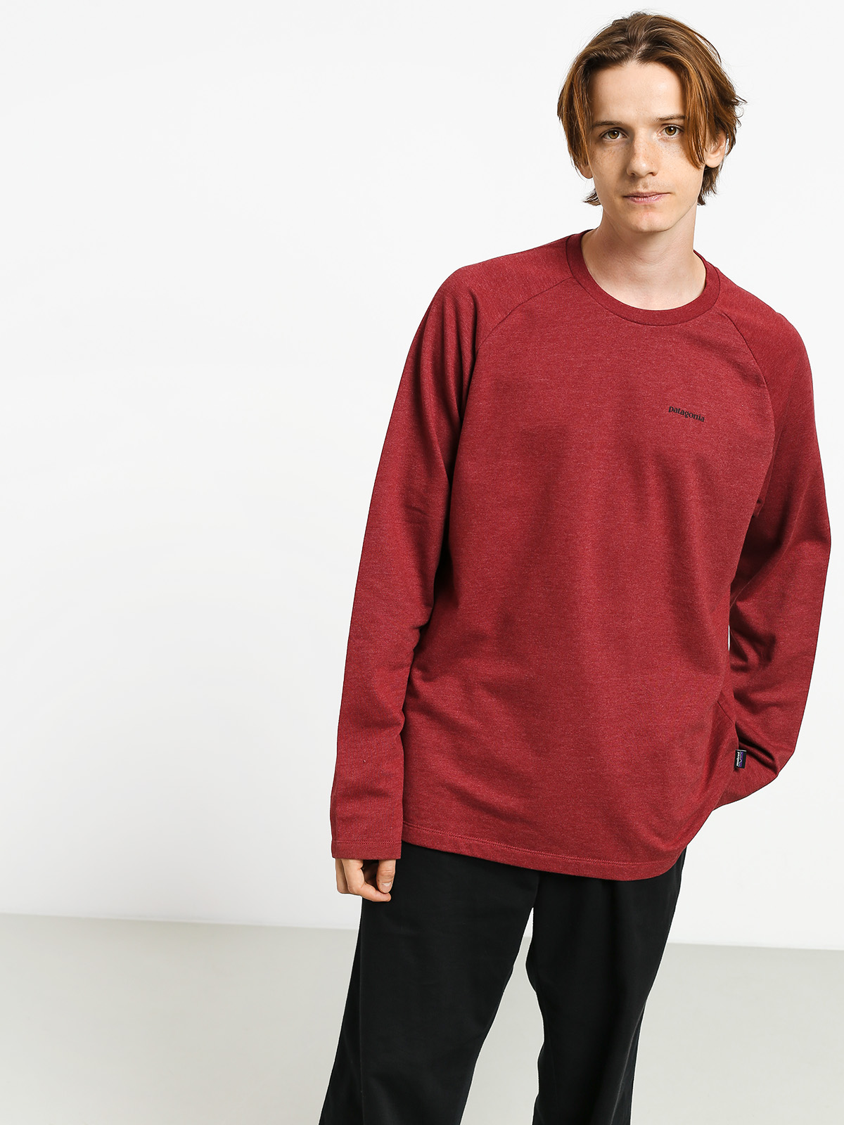 Patagonia P6 Logo Lw Sweatshirt (oxide red)