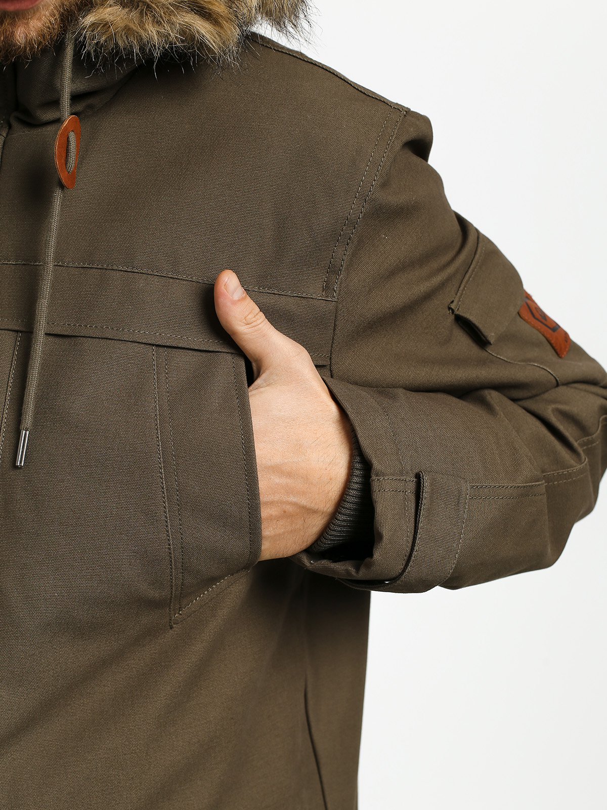 Quiksilver Storm Drop 5K Jacke (crocodile)