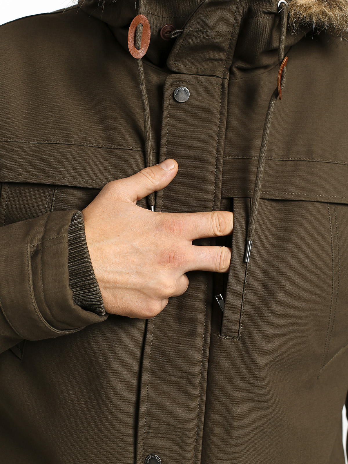 Quiksilver Storm Drop 5K Jacke (crocodile)