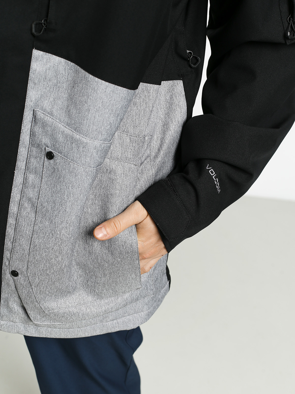 Mens Volcom Scortch Ins Snowboard jacket (hgr)