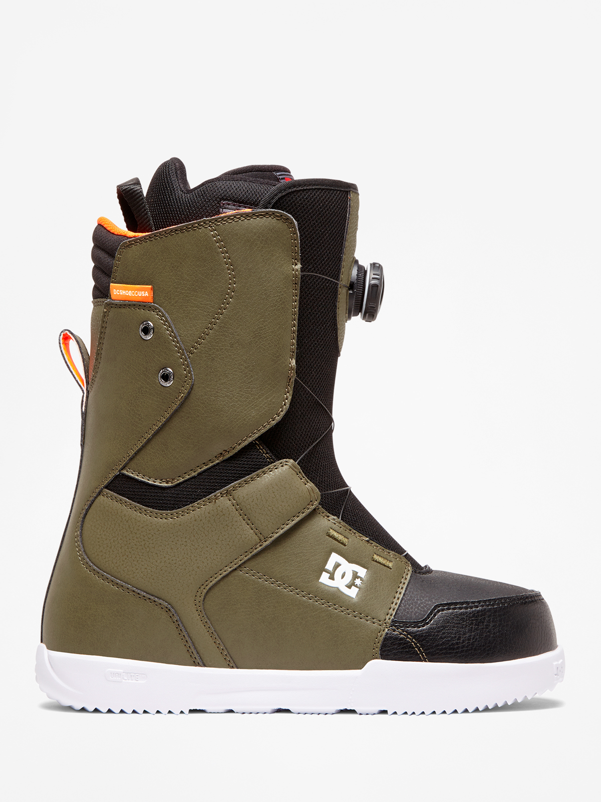 Mens DC Scout Boa Snowboard boots (olive night)
