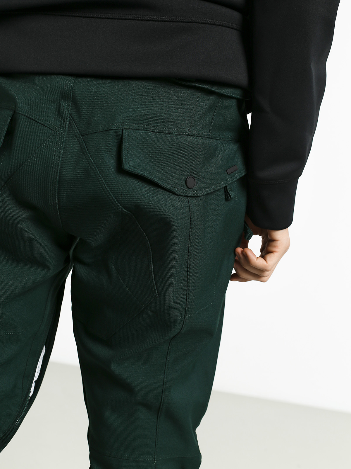 Mens Volcom Articulated Snowboard pants (dkg)