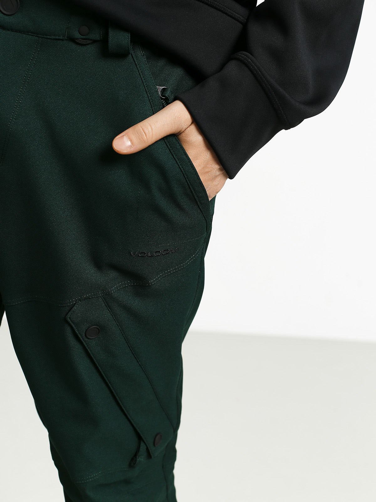 Mens Volcom Articulated Snowboard pants (dkg)