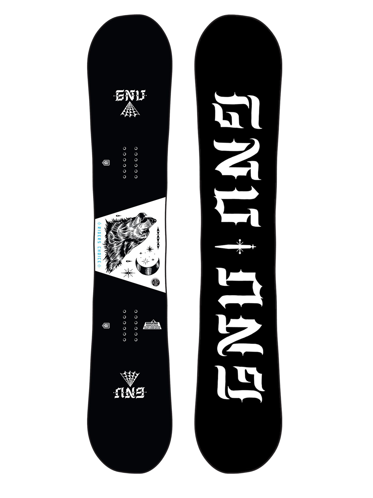 Gnu Asym Riders Choice C2X Snowboard (wolf)