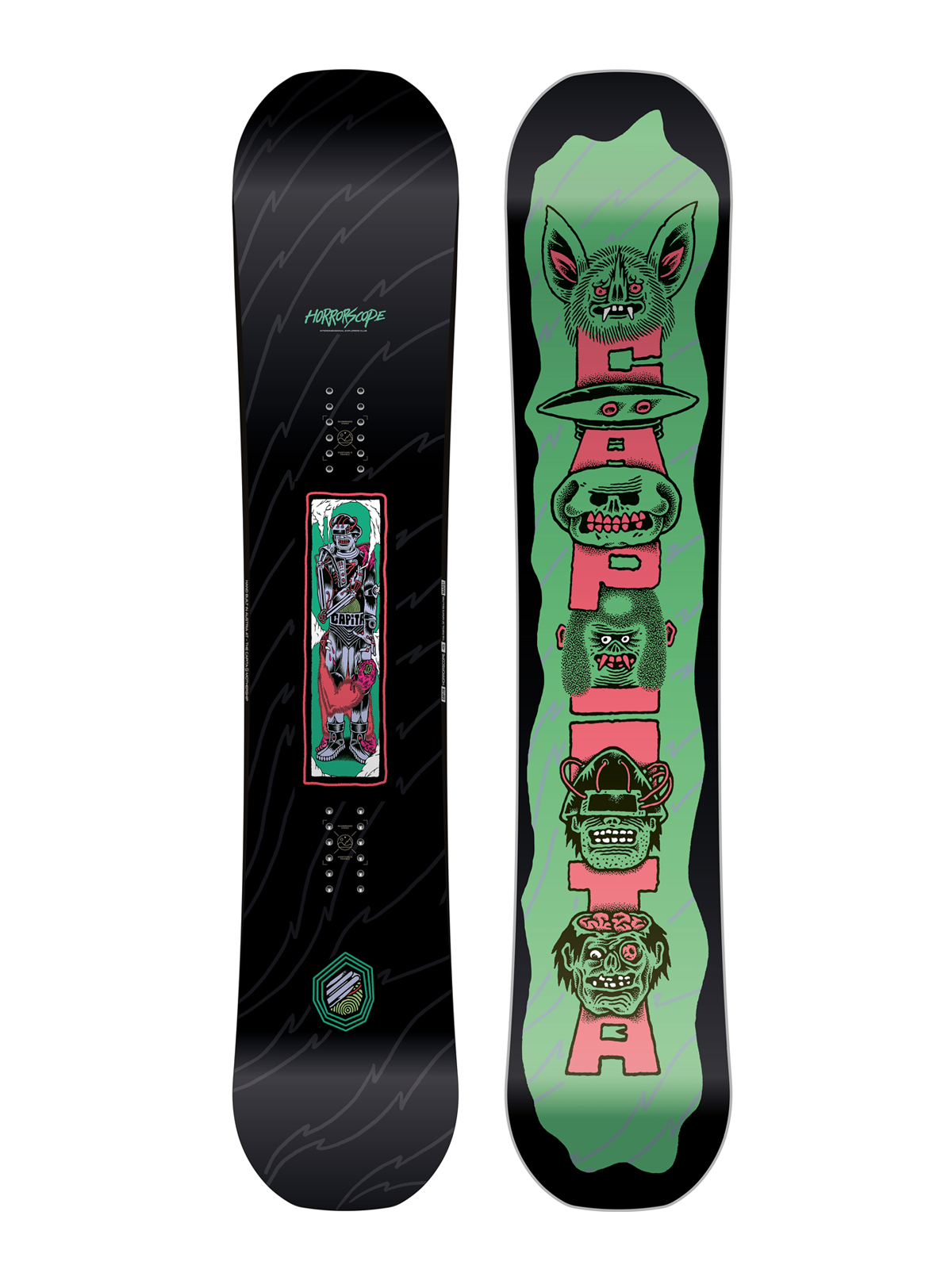 capita horrorscope wide snowboard item snbd size 155cm w Space Metal Fantasy Snowboard, 153cm the Pathfinder is ready to handle the demands of the park while maintaining smooth speed and durability Capita Horrorscope Snowboard