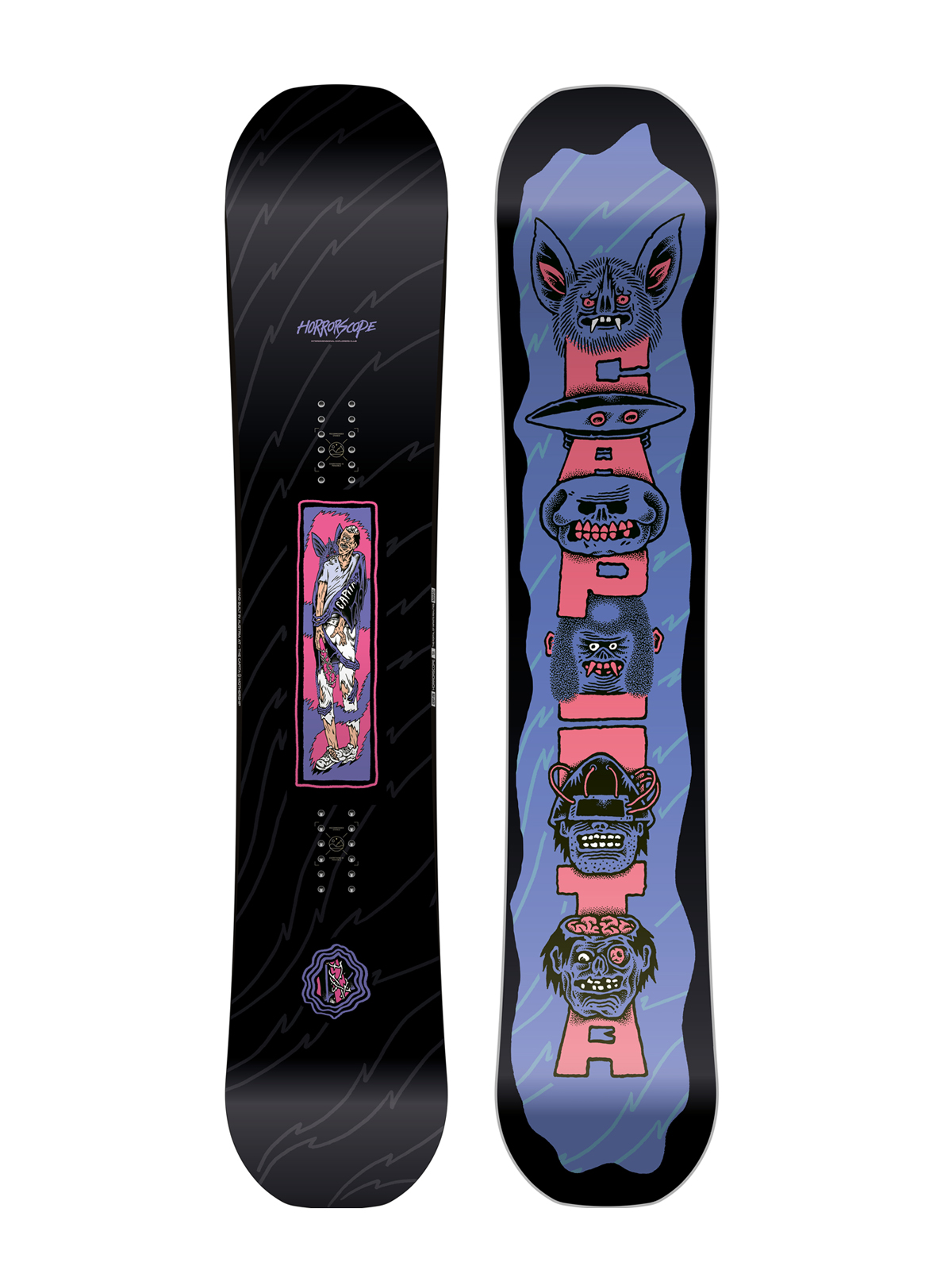 Mens Capita Horrorscope Snowboard (multi 2/purple)
