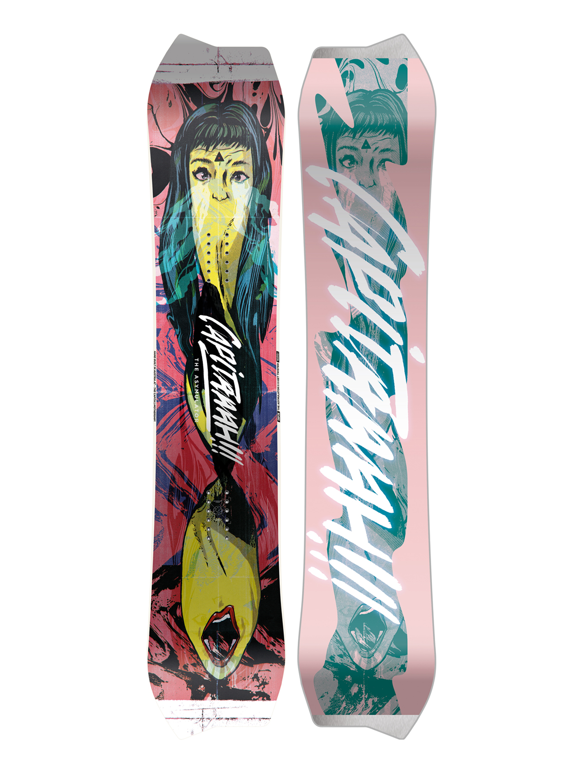 Mens Capita The Asymulator Snowboard (multi)