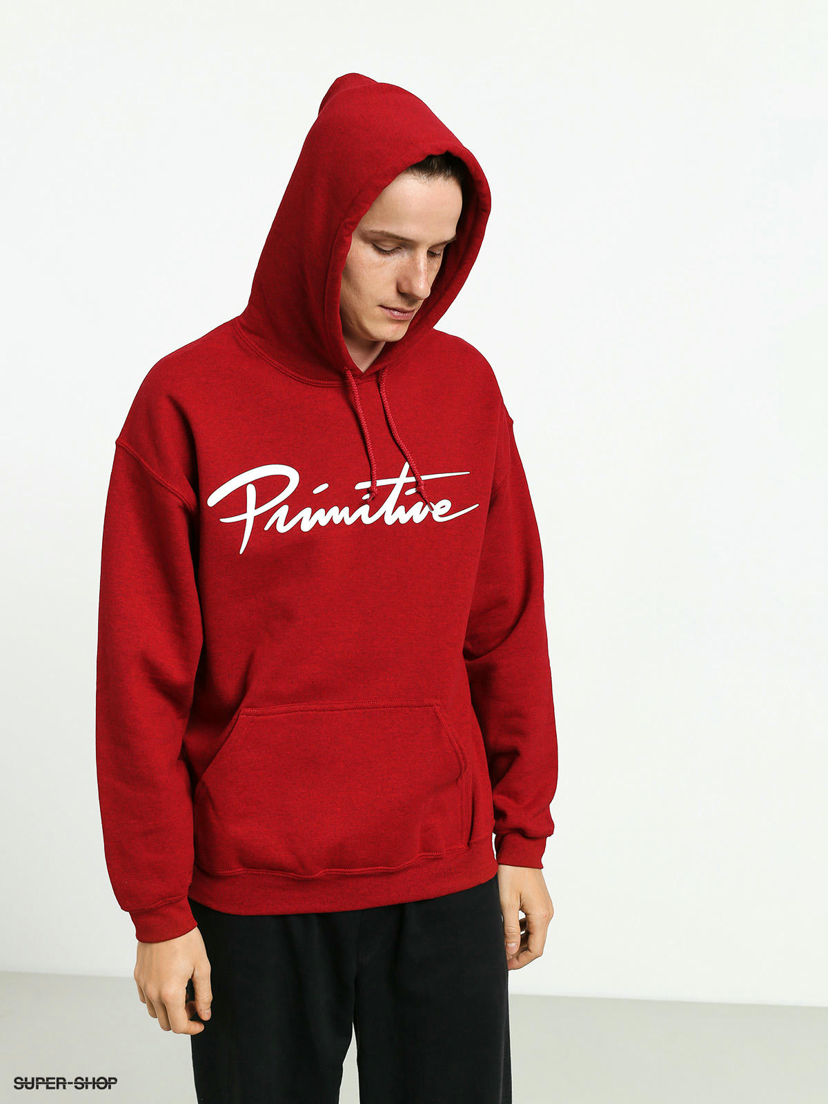 primitive red hoodie
