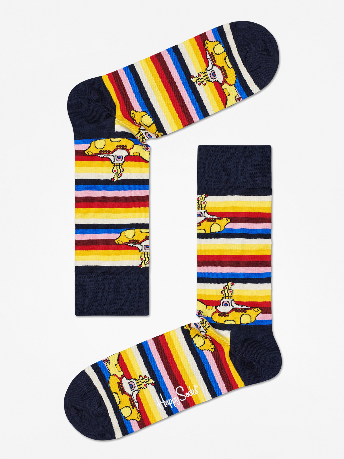 Happy Socks The Beatles Socks (navy/multi)