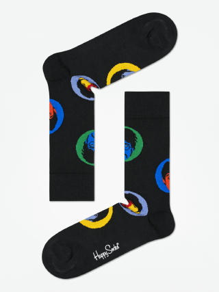 Happy Socks The Beatles Socks (black/yellow/blue/green)