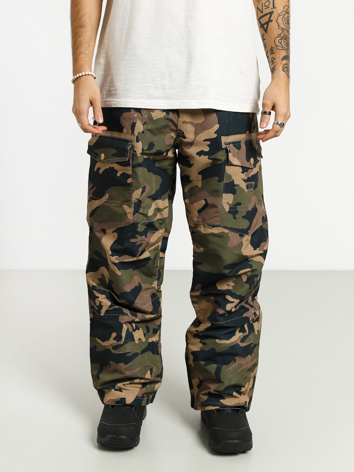 Mens DC Code Snowboard pants (mns vintage camo)