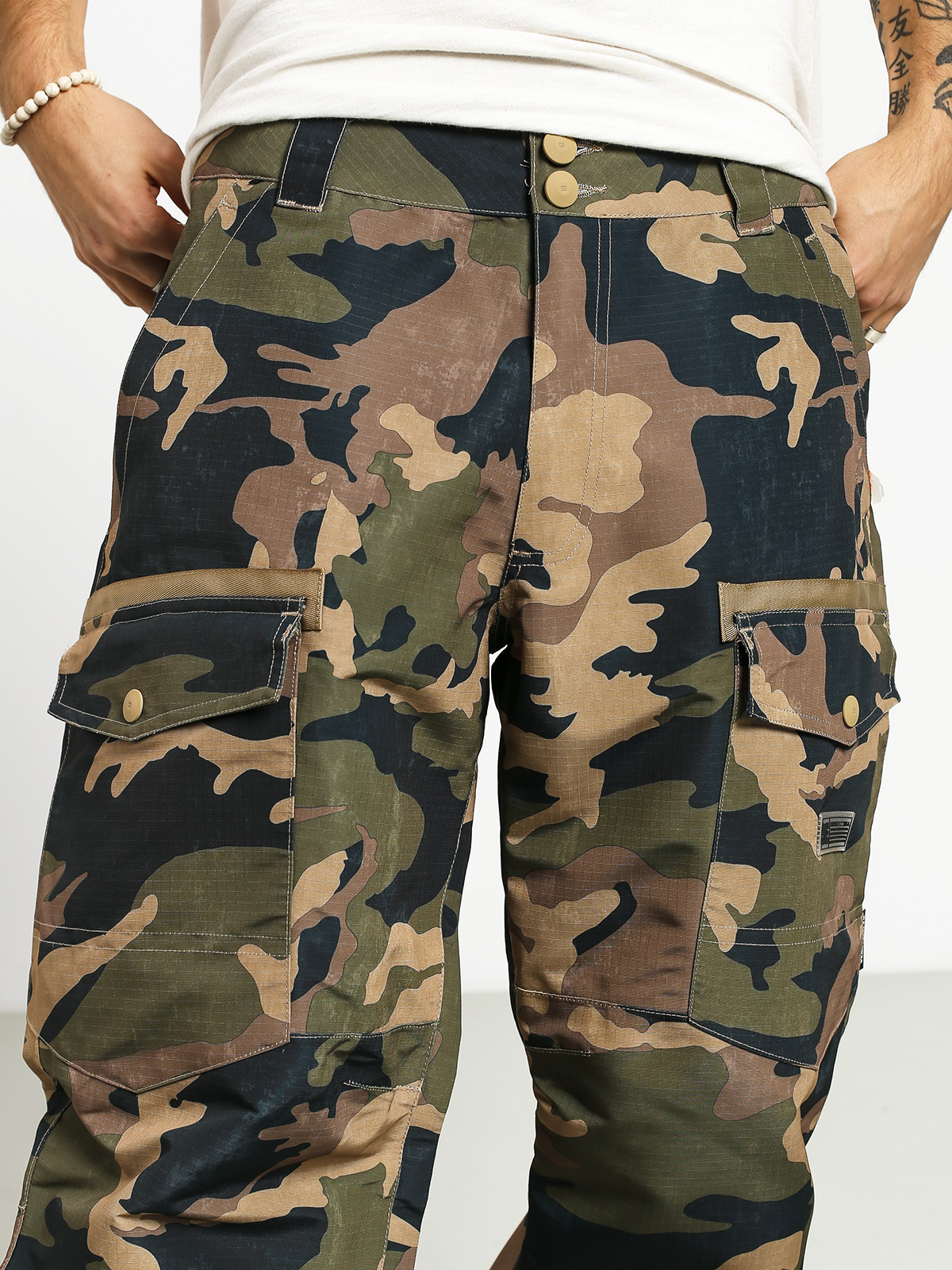 Mens DC Code Snowboard pants (mns vintage camo)