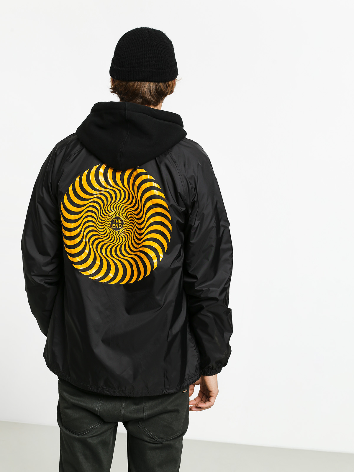 Spitfire Classic Swirl Jacket (black/yellow)