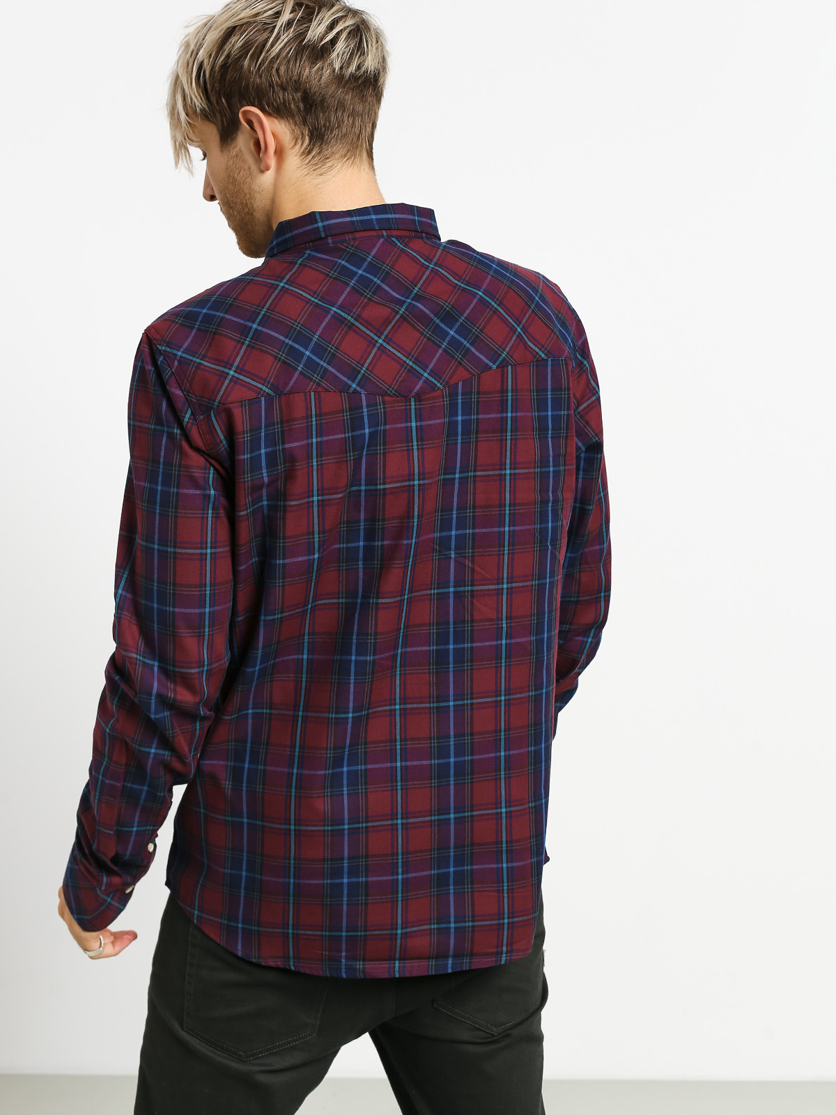 Iriedaily Mc Valle Shirt (navy red)