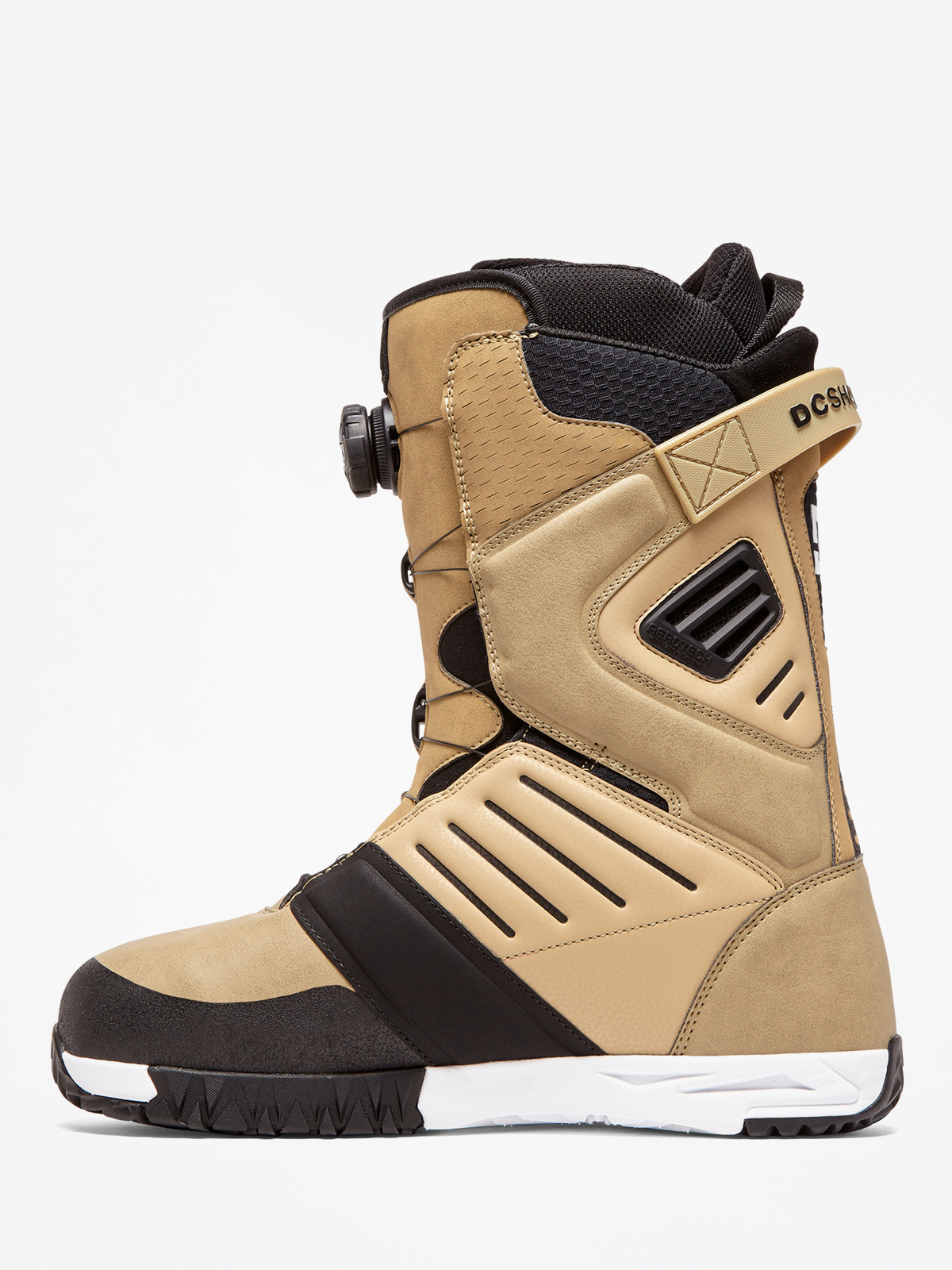 Bottes De Snowboard DC Judge 2024 - Taille 7.5 Homme - Double Boa - Vert Olive