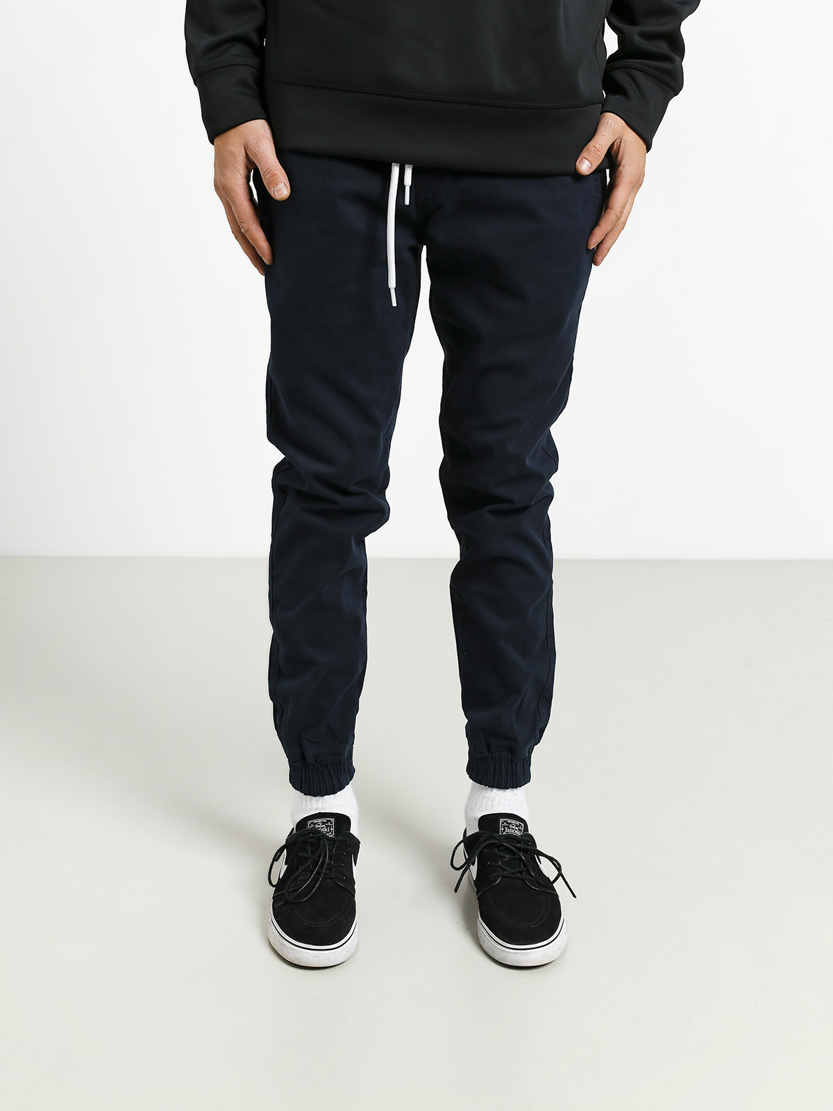 Elade Jogger Icon Mini Logo Pants (navy blue)