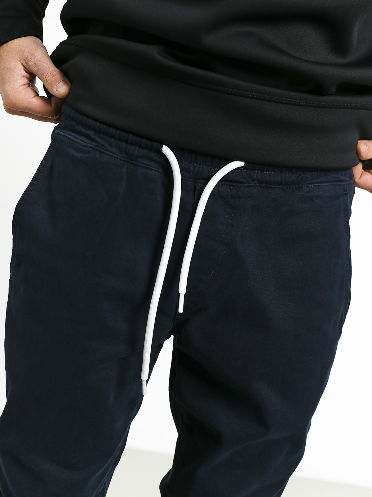 Elade Jogger Icon Mini Logo Pants (navy blue)