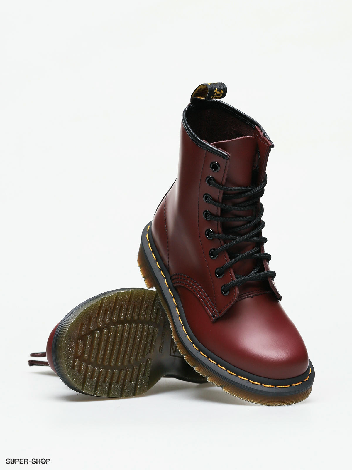 Dr. Martens 1460 Shoes (cherry red smooth)