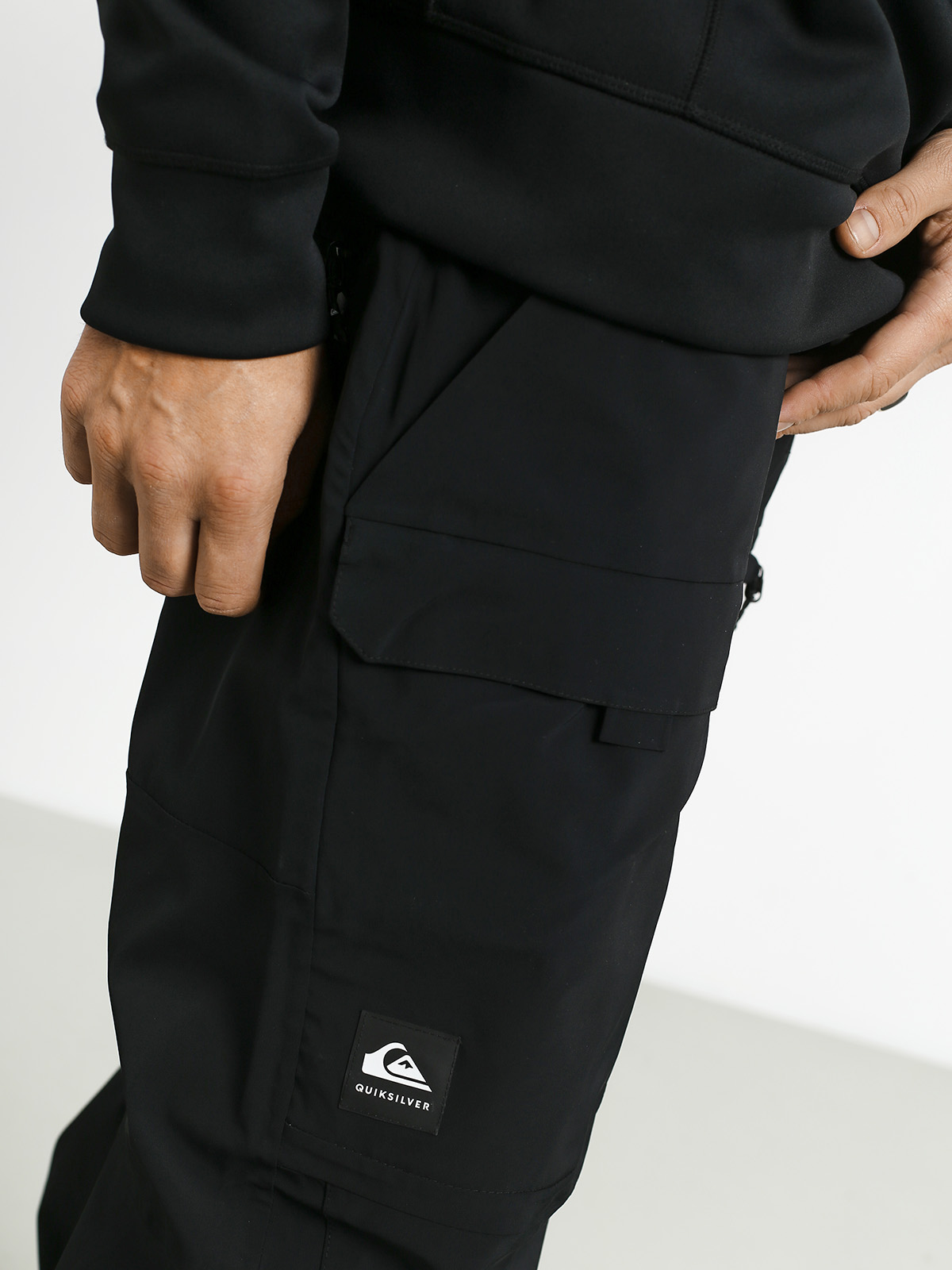 Mens Quiksilver Tr Stretch Snowboard pants (black)