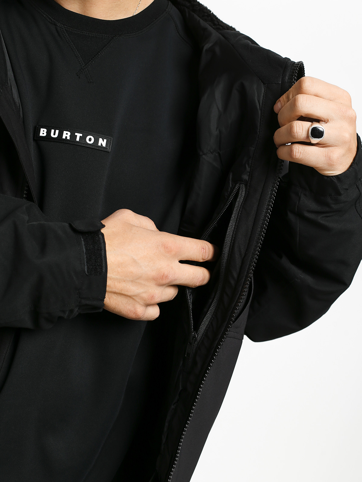 Mens Analog Greed Snowboard jacket (trublk/phntom)