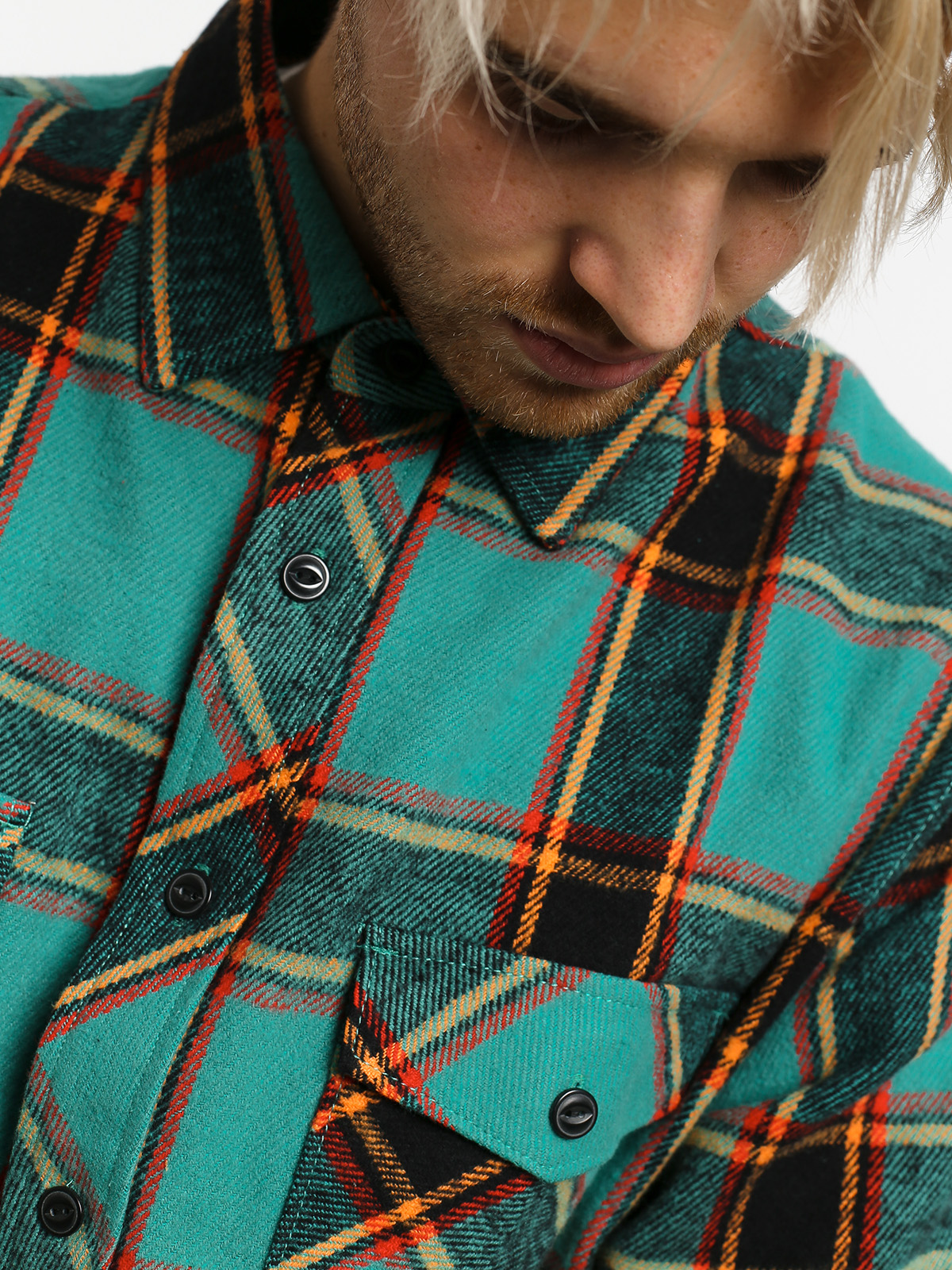 Stussy Ace Plaid Shirt (teal)