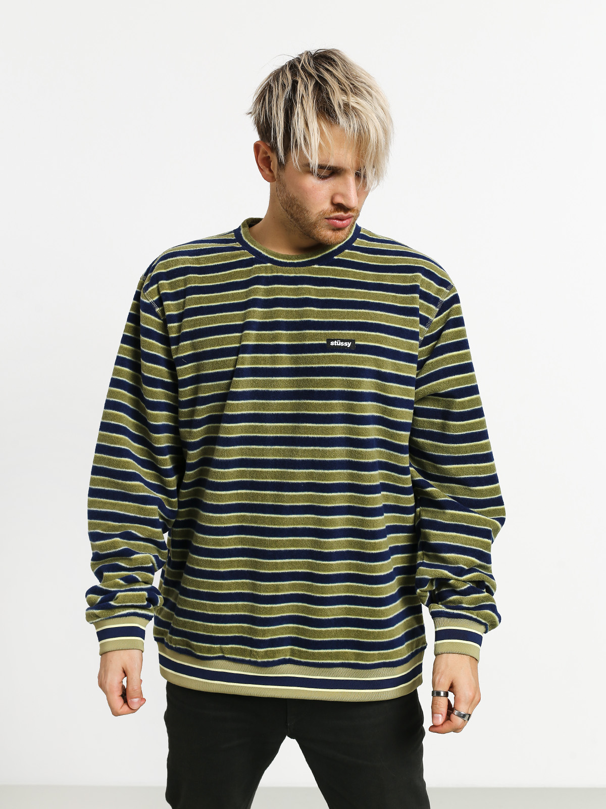 striped sweatshirt