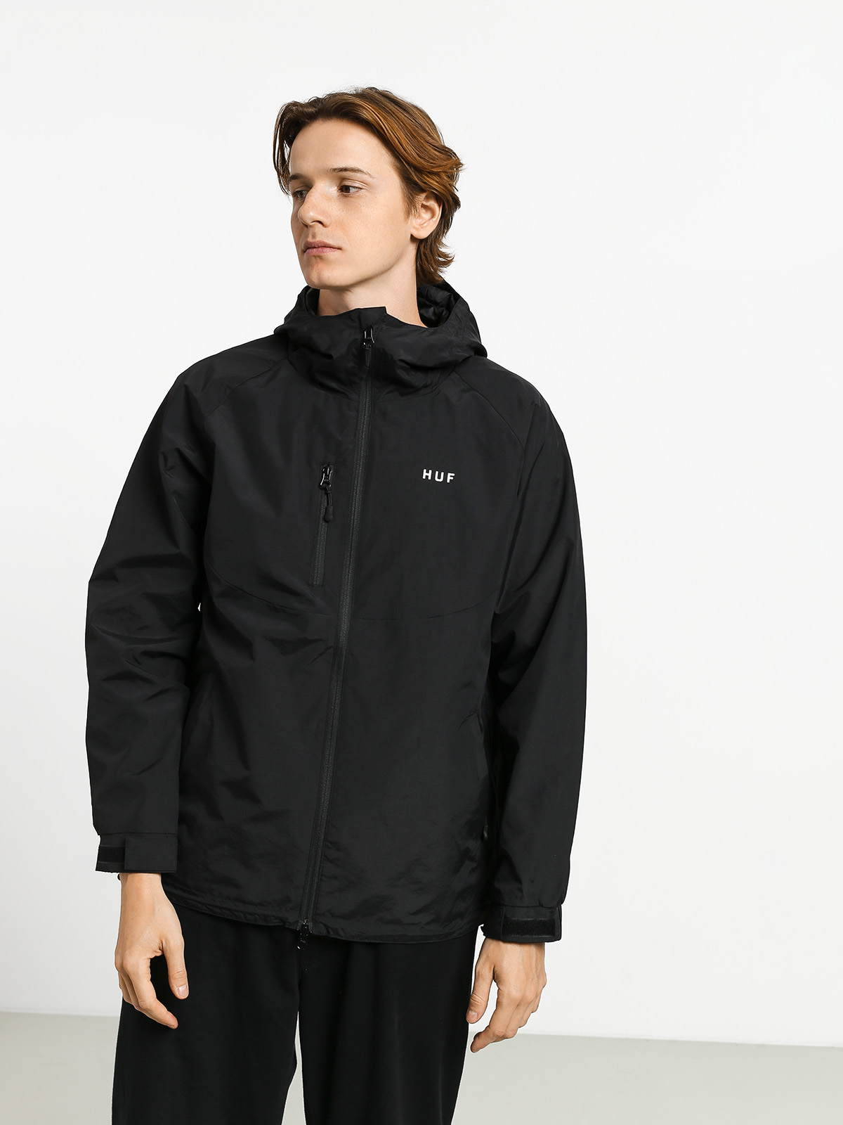 HUF Standard Shell Jacket black (black)