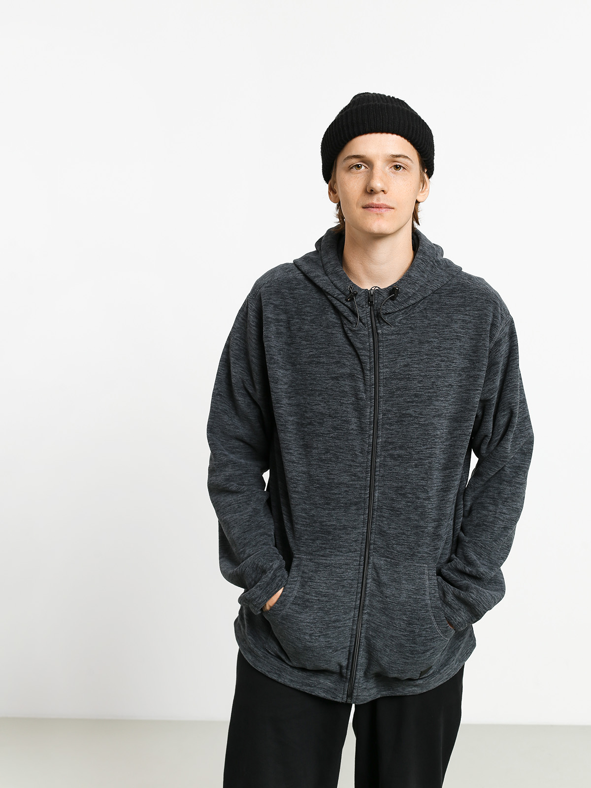 Quiksilver Frosted Fire HD Hoodie (iron gate)