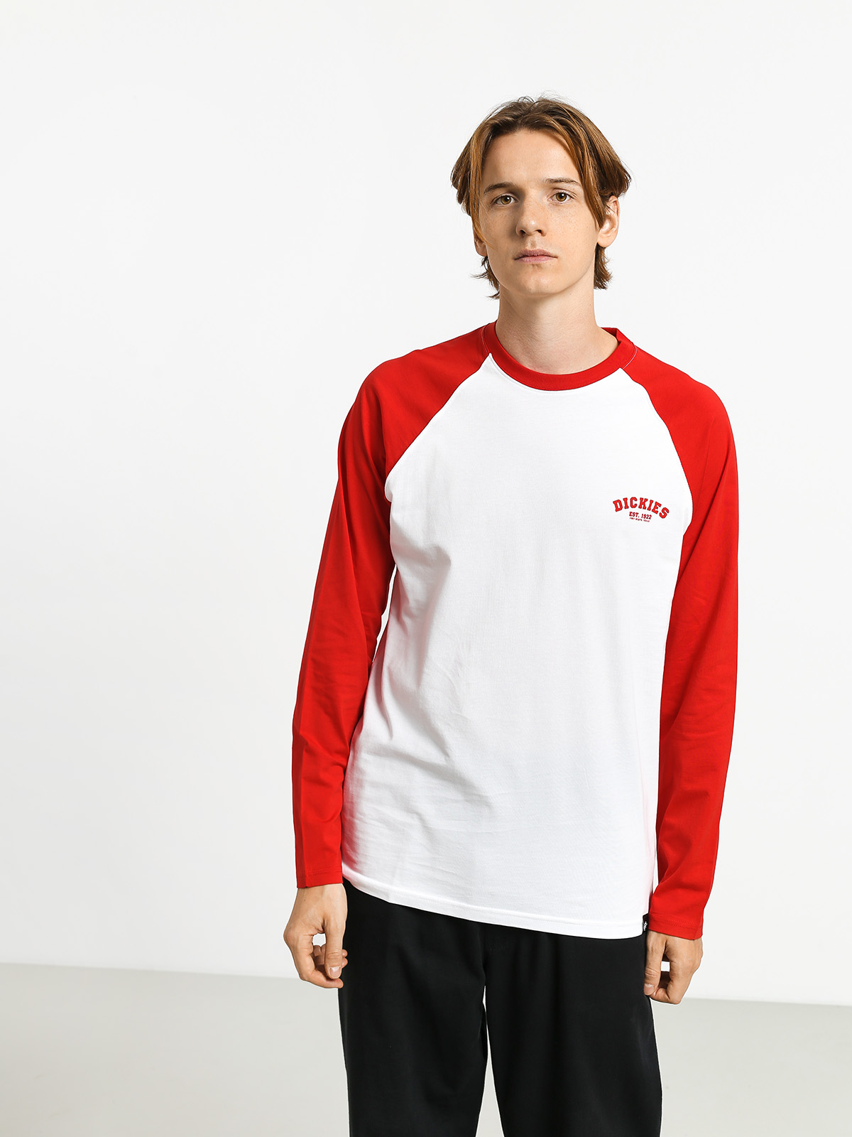 Dickies Baseball Longsleeve (fiery red)