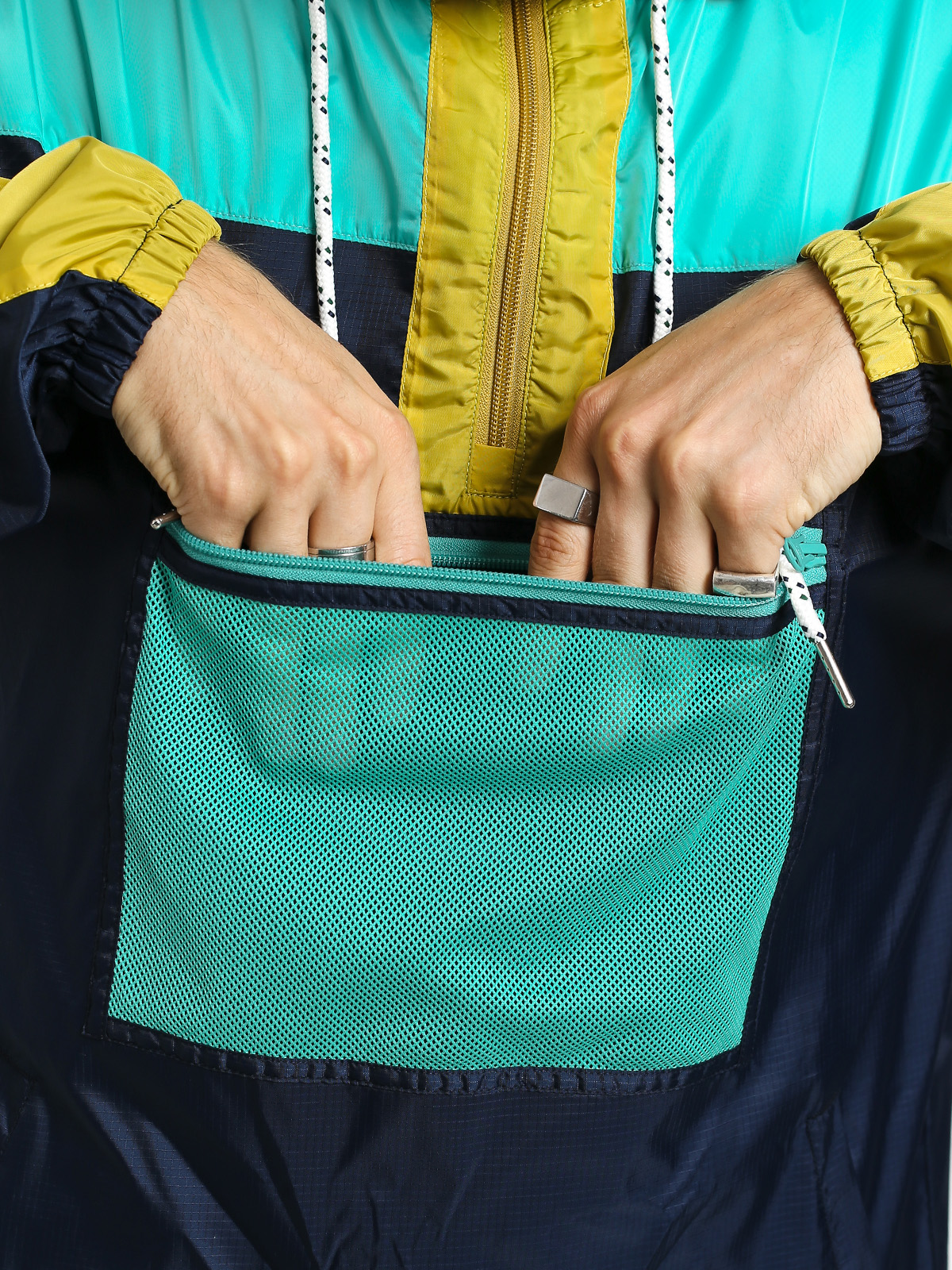 DGK Ruckus Custom Windbreaker Jacket (navy)