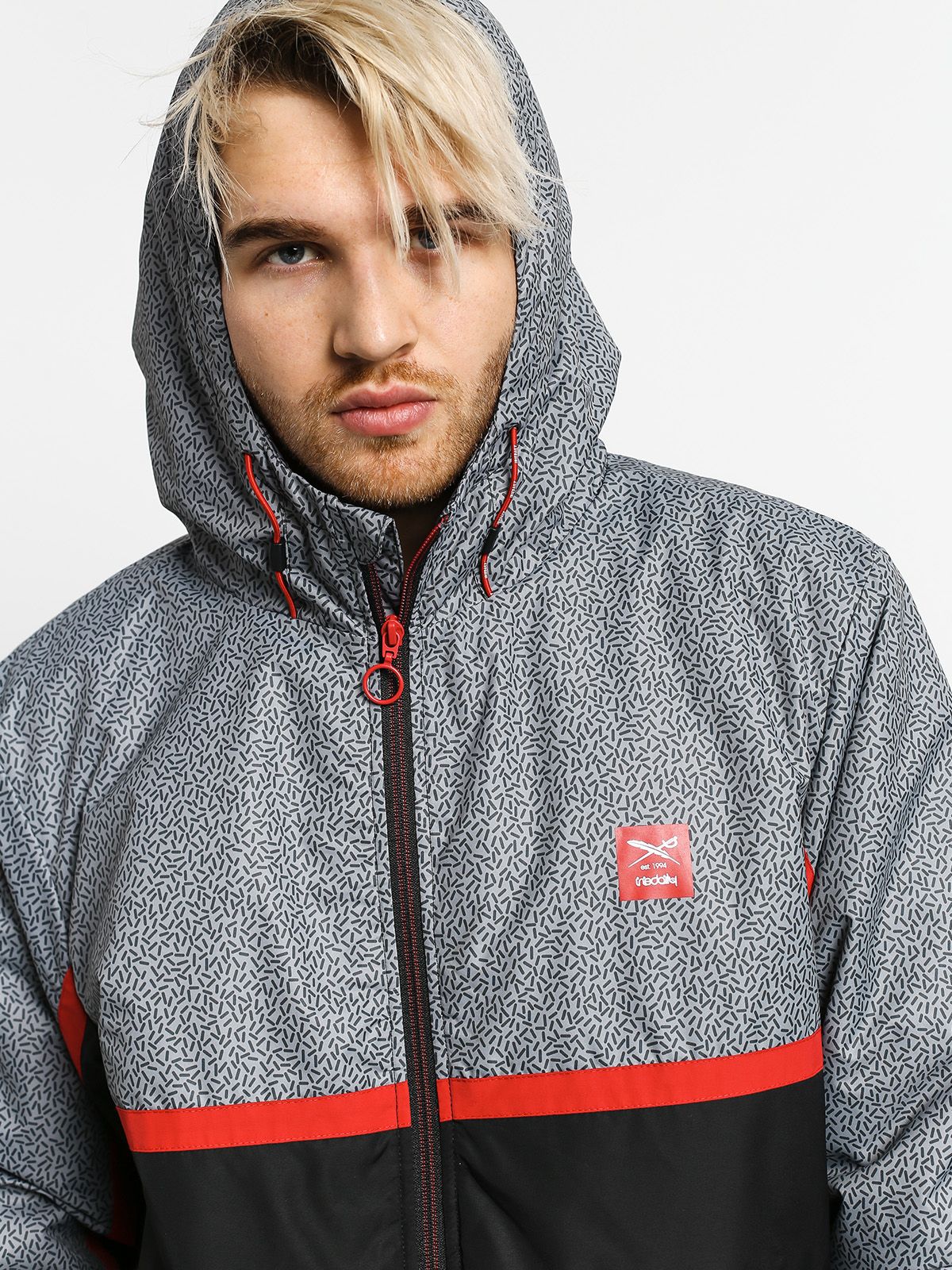 Iriedaily Rastron Jacket (grey red)