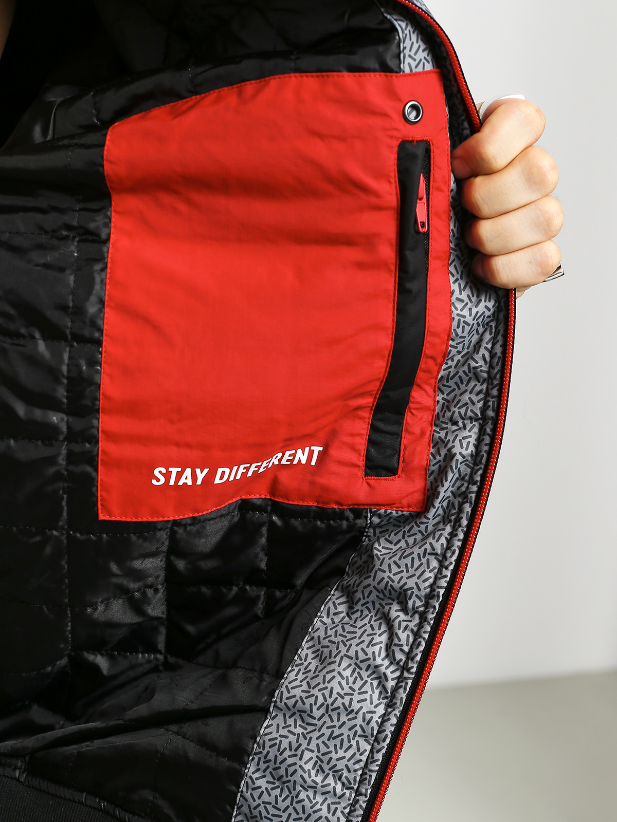 Iriedaily Rastron Jacket (grey red)