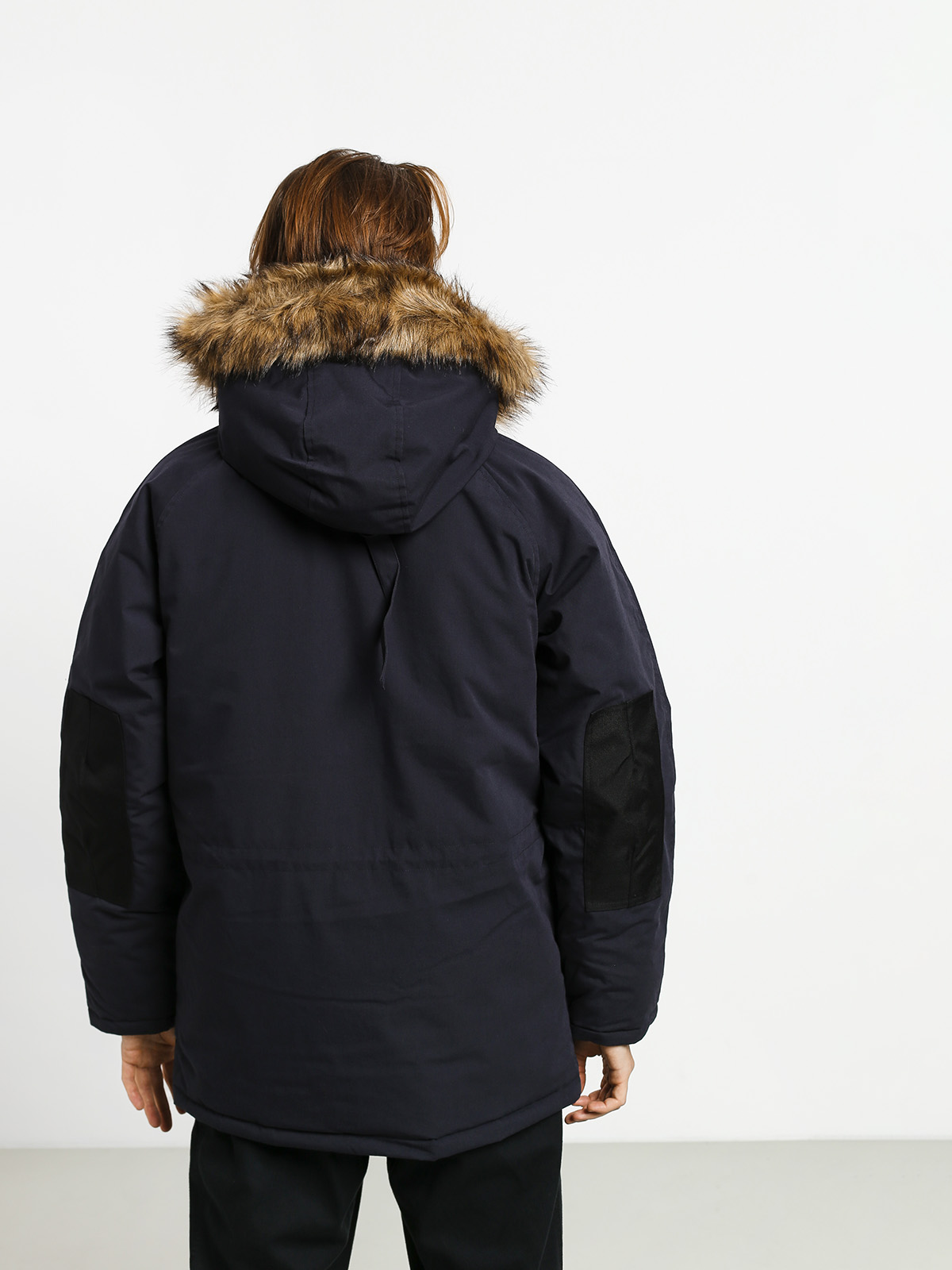 Carhartt WIP Trapper Parka Jacket (dark navy/black)