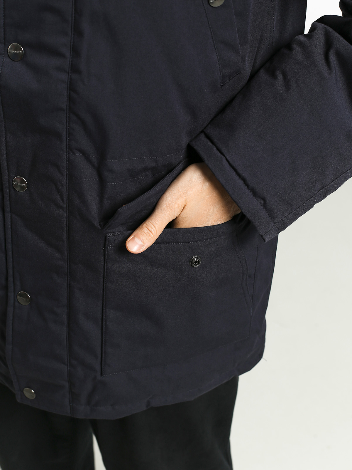 Carhartt WIP Trapper Parka Jacket (dark navy/black)