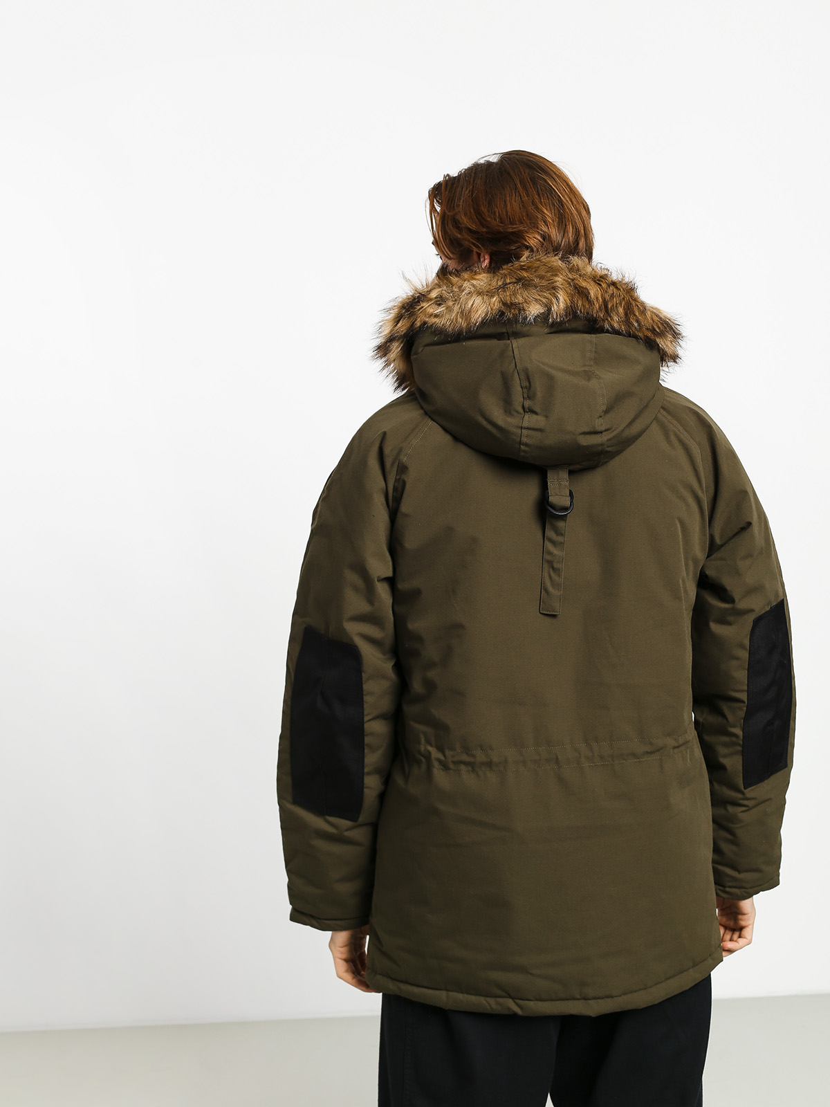 Carhartt WIP Trapper Parka Jacket (cypress/black)