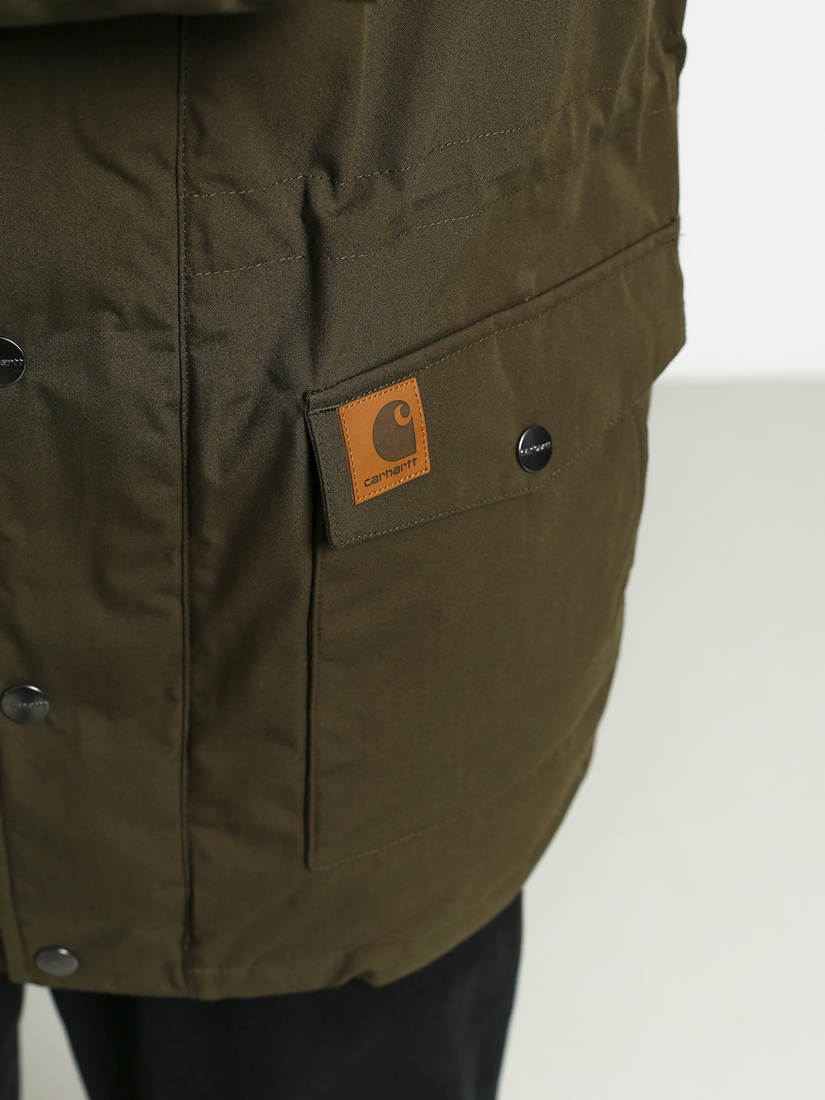 Carhartt WIP Trapper Parka Jacke (cypress/black)